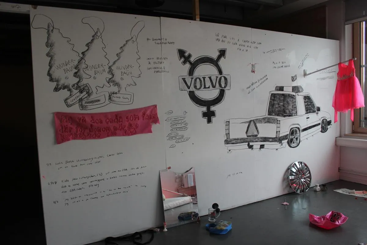 EPA-EMMIE "Work in progress" utställning Umeå Konsthögskola 2022